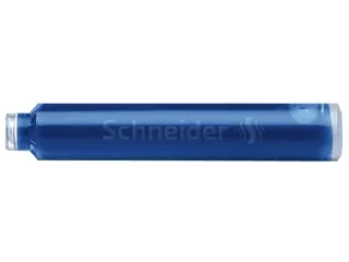 Inktpatroon Schneider Blauw pot 100stuks - 4