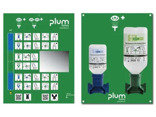 Oogspoelstation 1x Zout- 1x Ph-Neutraal-Oplossing Din En 15154-4 Hxb