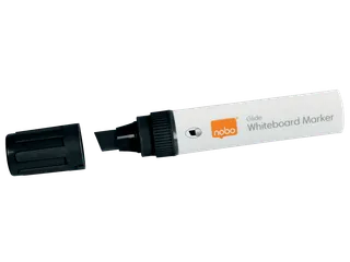 Viltstift Nobo whiteboard Glide schuin assorti 10mm 4st - 2