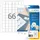 HERMA 8831 Inkjet etiketten A4 25,4x25,4mm Wit mat 1650 stuks
