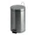 Afvalbak Pedaalemmer Rond 20 Liter Mat Rvs
