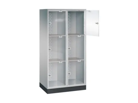 grootvolume-lockersysteem,HxBxD 1750x820x500mm,2x3vakken,cil.-slot