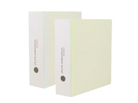 Ordner ECOLOGIQUE A4 2R 8cm krimp a 2 stuks 2 motieven