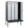 locker met bank,HxBxD 1950x1200x815mm,4vak,vak B 300mm,cilinderslot