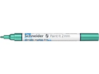 Metallic marker Schneider Paint-It 011 2mm groen metallic - 5