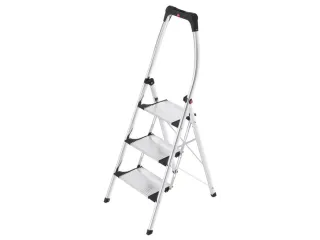 vouwtrapje bordes H 740mm 3treden aluminium - 2