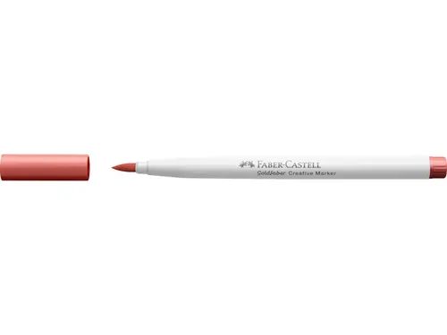 Marker creatief Faber-Castell Goldfaber brushpunt B watermelon (kleur