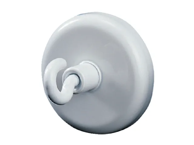 Magneet met haak Dahle 36mm draagkracht 8kg wit
