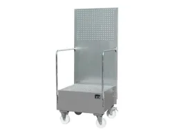 Verrijdbare Opvangbak,V. 1X200L Vat,Opvangvol. 203L