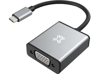 XWH-ACV1-13 XTREMEMAC TYPE-C naar VGA adapter grijs - 1