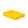 Euronorm-stapelbak 7l 75x400x300mm Wanden/bodem Gesloten Geel