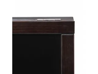 Krijtstoepbord Classic 55x85cm Bruin/zwart - 3