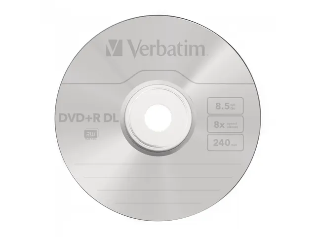 DVD+R DL 8,5G0 8x Boîte de 25 disques