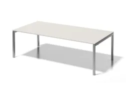 vergadertafel/directiebureau,HxBxD 740x2400x1200mm,rechthoekig