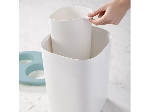 Afvalemmer Split 8 liter Blauw