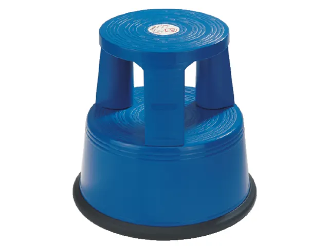 Opstapkruk Desq 420mm kunststof blauw