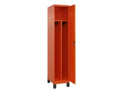 locker voor scheiding van kleding,HxBxD 1950x400x500mm,1vak