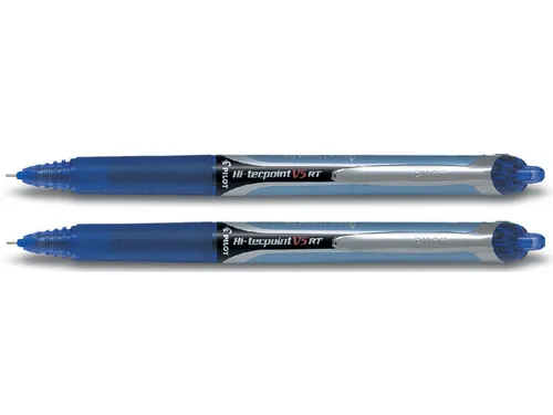 Rollerpen Pilot Hi-Tecpoint V5 RT 0.5mm Fijne punt Blauw