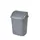 Afvalbak met Swing deksel 15 liter grijs