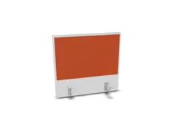 opzetpaneel,v. bureau,aanbouw achter,B 600mm,Bl-wit,BN3012-oranje