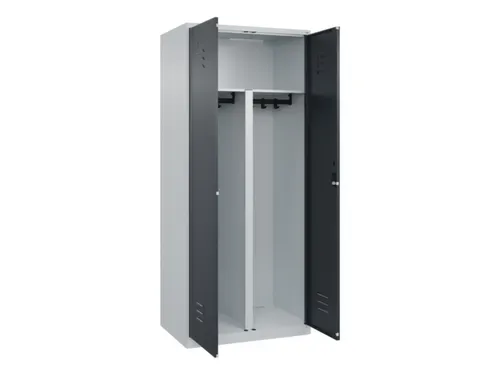 PBM-locker,HxBxD 1850x800x500mm,2vak,vak B 400mm,cil.-slot