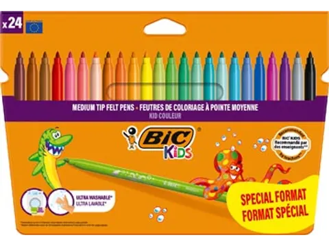 viltstift Couleur, blister van 24 stuks