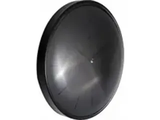 OUTLET Wandklok NeXtime Glamour Ø40cm metaal zwart streepaanduiding - 2