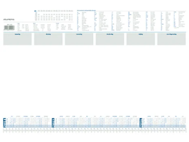 Bureaulegger Nederlandstalig 2024 40x60cm