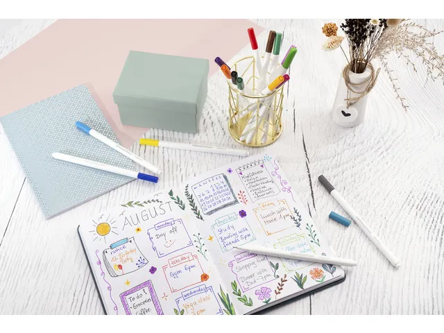 Fineliner Eberhard Faber kartonetui 16 stuks