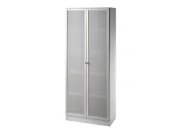 vitrinekast,HxBxD 2004x800x420mm,4xhouten vloer,Gestreepte greep