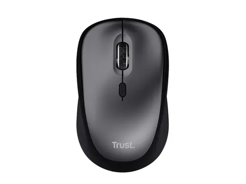 Muis Trust Yvi+ draadloos eco zwart