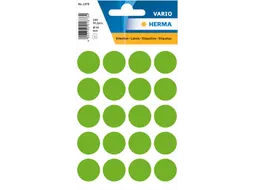 HERMA 1878 Multipurpose etiketten Rond 19mm Fluor Groen 100 stuks