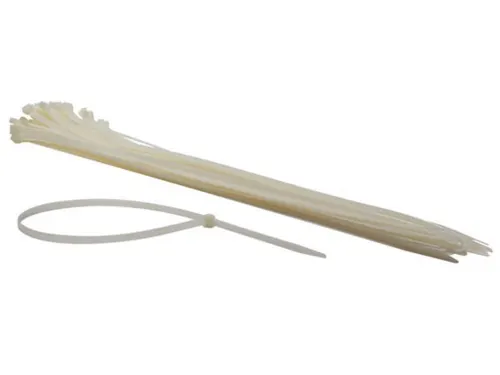 SET Met Nylon Kabelbinders - 8.8x750mm - WIT (50 ST.)