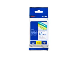 Labeltape Brother P-touch TZe-243 standaard 18mm blauw op wit - 4