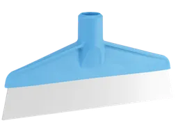 Vikan Hygiene Tafel- en Vloerschraper RVS Blad 245x70mm Blauw