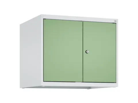 opzetkast,v. locker,2vak.,vak B 300mm,HxBxD 500x600x500mm,vleugeldeur