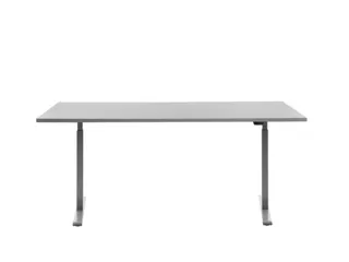 Elektrisch ihv bureau,HxBxD 700-1200x1800x800mm,blad grijs - 1