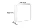 Ordner Kreacover Pre m'Touch A4 80mm wit