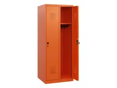 schoollocker,HxBxD 1530x600x500mm,2vak,vak B 300mm,draaigrendel