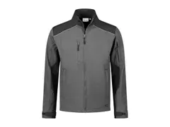 Santino Tour softshell, grijs/zwart, maat 4XL, per stuk