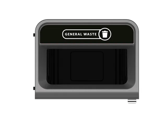 Configure Recyclingstation Paper EN 125 Liter Antraciet Zwart