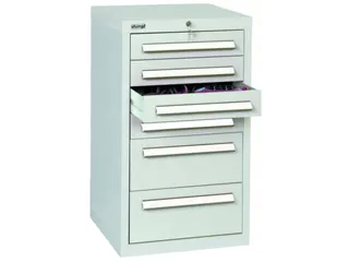 ladekast HxBxD 900x515x500mm 6laden vergrendeling RAL7035 - 2