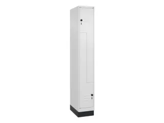Z-garderobekast,HxBxD 1950x300x500mm,vak B 150/300mm,draaigrendel - 1