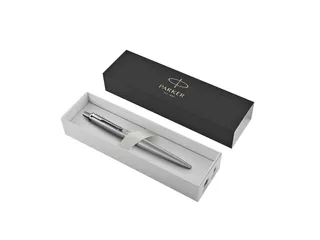 Balpen Parker Jotter XL Monochrome stainless steel medium Giftbox - 2