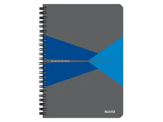 Notitieboek Leitz Office A5 lijn 180pag grijs Blauw - 6