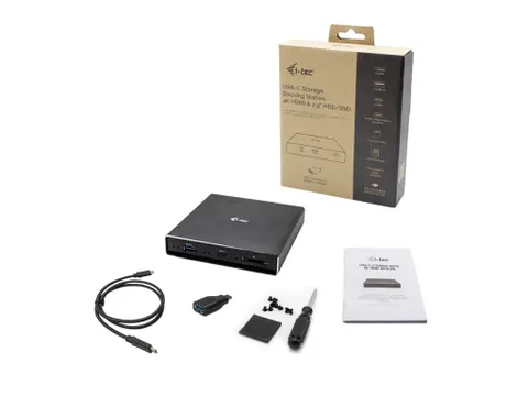 i-tec USB-C Storage Docking Station 4K HDMI + Power Delivery 85W