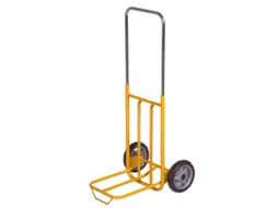 steekwagen,draagverm. 50kg,steekplaat BxD 270x310mm,stalen buis,geel