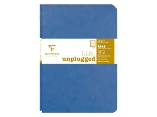 Schrift Clairefontaine A5 lijn 96 pagina's 90gr blauw seal à 2 stuks - 2