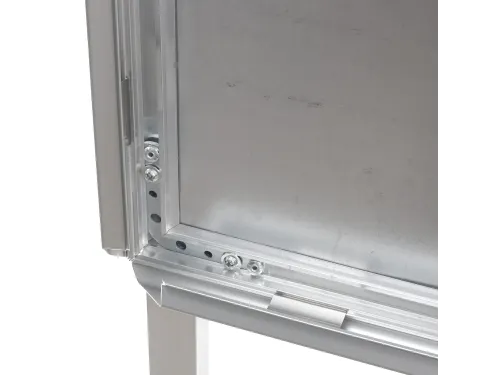 Europel Stoepbord Economy A1 32mm zilver