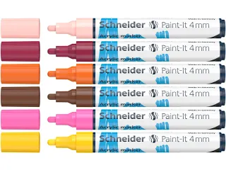 Acrylmarker Schneider Paint-It 320 4mm etui 6st. - 3